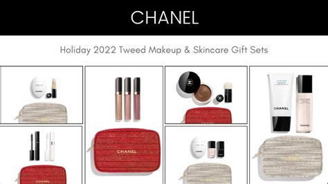 chanel beauty gift|chanel tweed gift set 2022.